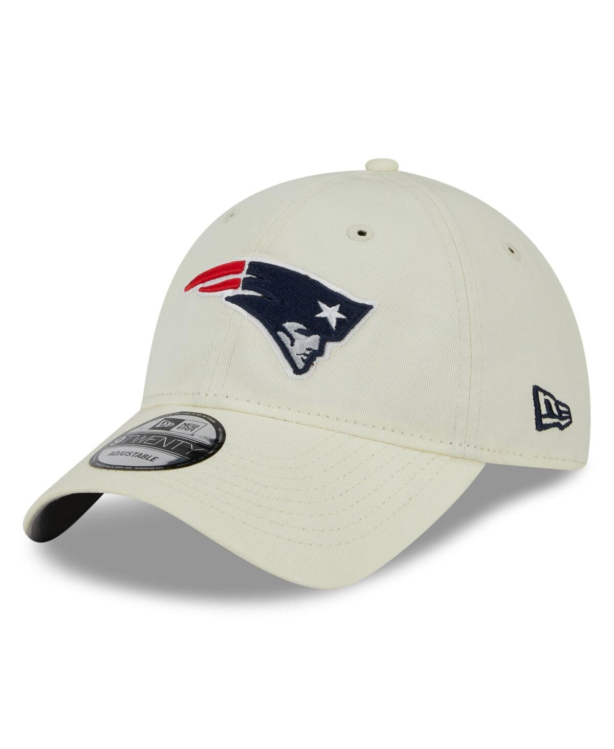 Men's New EraNew England Patriots Core Classic 2.0 9TWENTY Adjustable Hat - Cream
