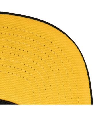 Men's Black Pittsburgh Penguins Double Trouble Lightning Snapback Hat