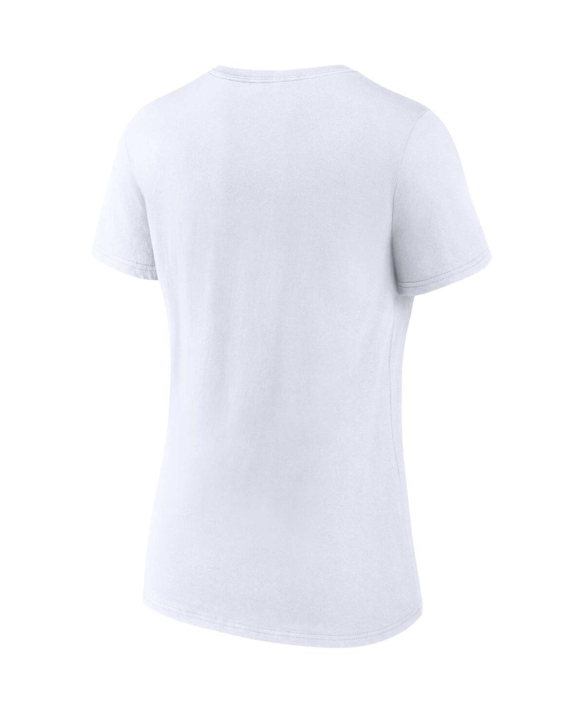 Women's FanaticsSouth Carolina Gamecocks Evergreen Campus V-Neck T-shirt - White