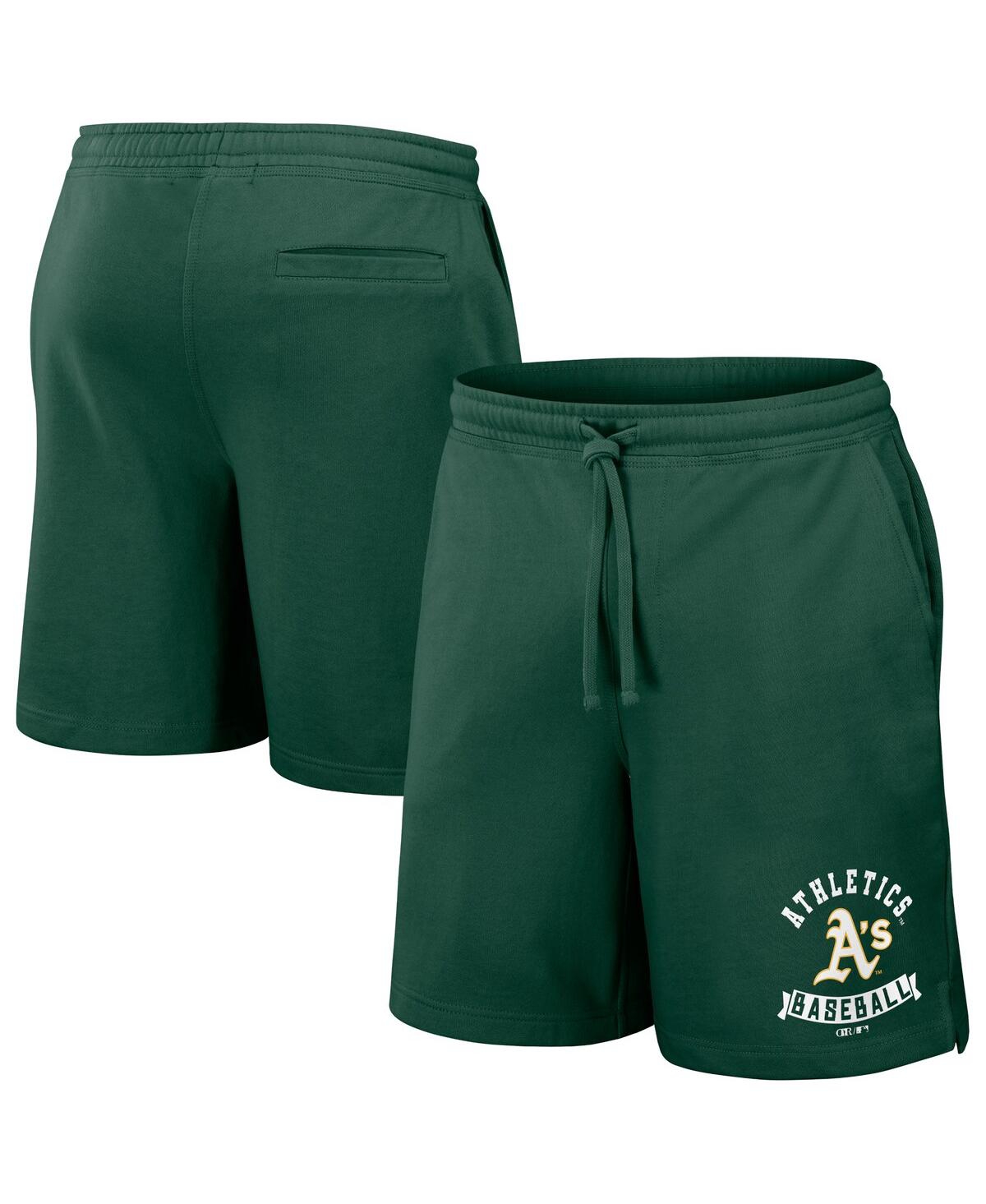 Fanatics Men's Darius Rucker Collection By  Green Oakland Athletics Team Color Shorts