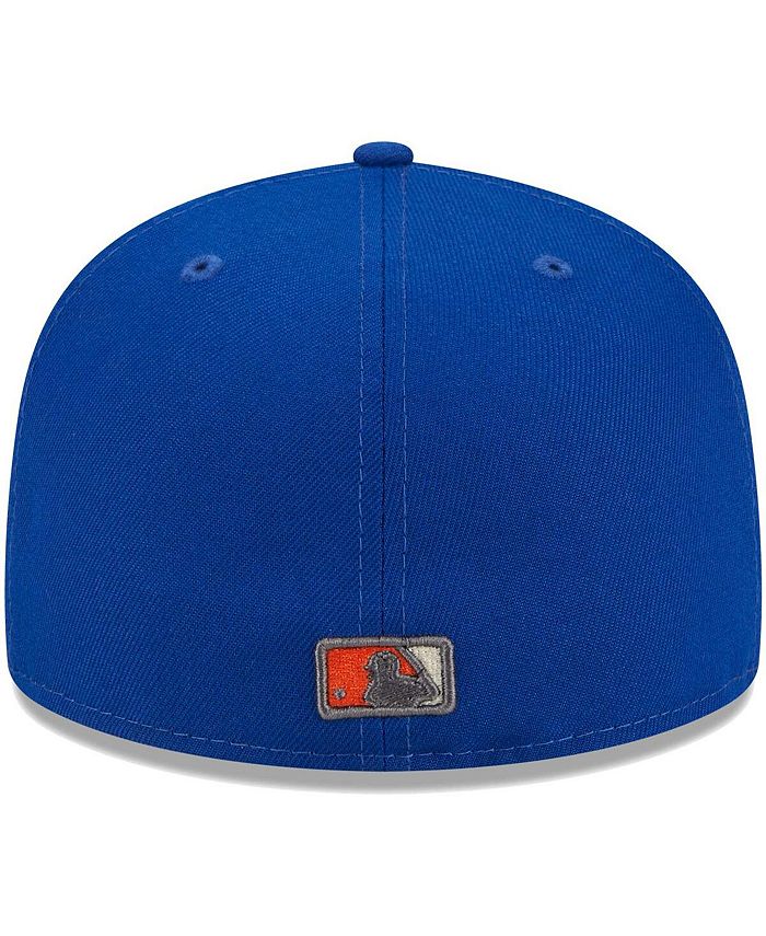 New Era Men's Royal New York Mets Script Fill 59FIFTY Fitted Hat - Macy's