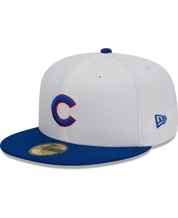 New Era Men's Chicago Cubs 59Fifty Game Royal Low Crown Authentic Hat