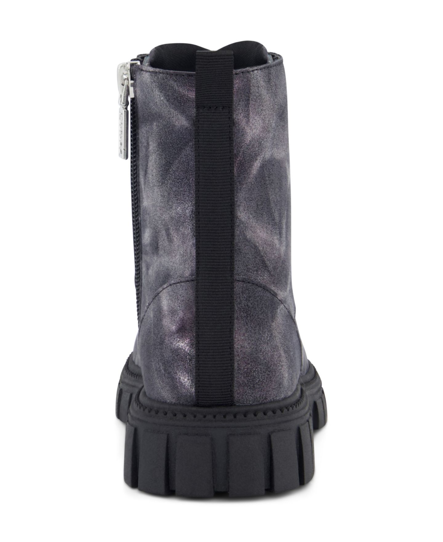Ботинки DKNY Carrie Side Zipper Moto Shine Boots для девочек, цвет: Чёрный — фото 3