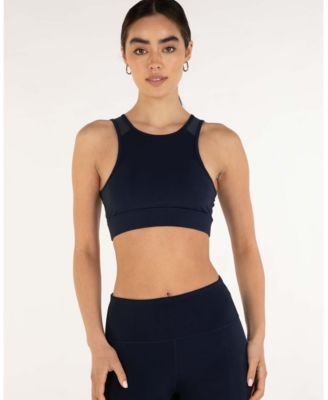 Women's Venti Mesh Longline Silkiflex Crop Bra