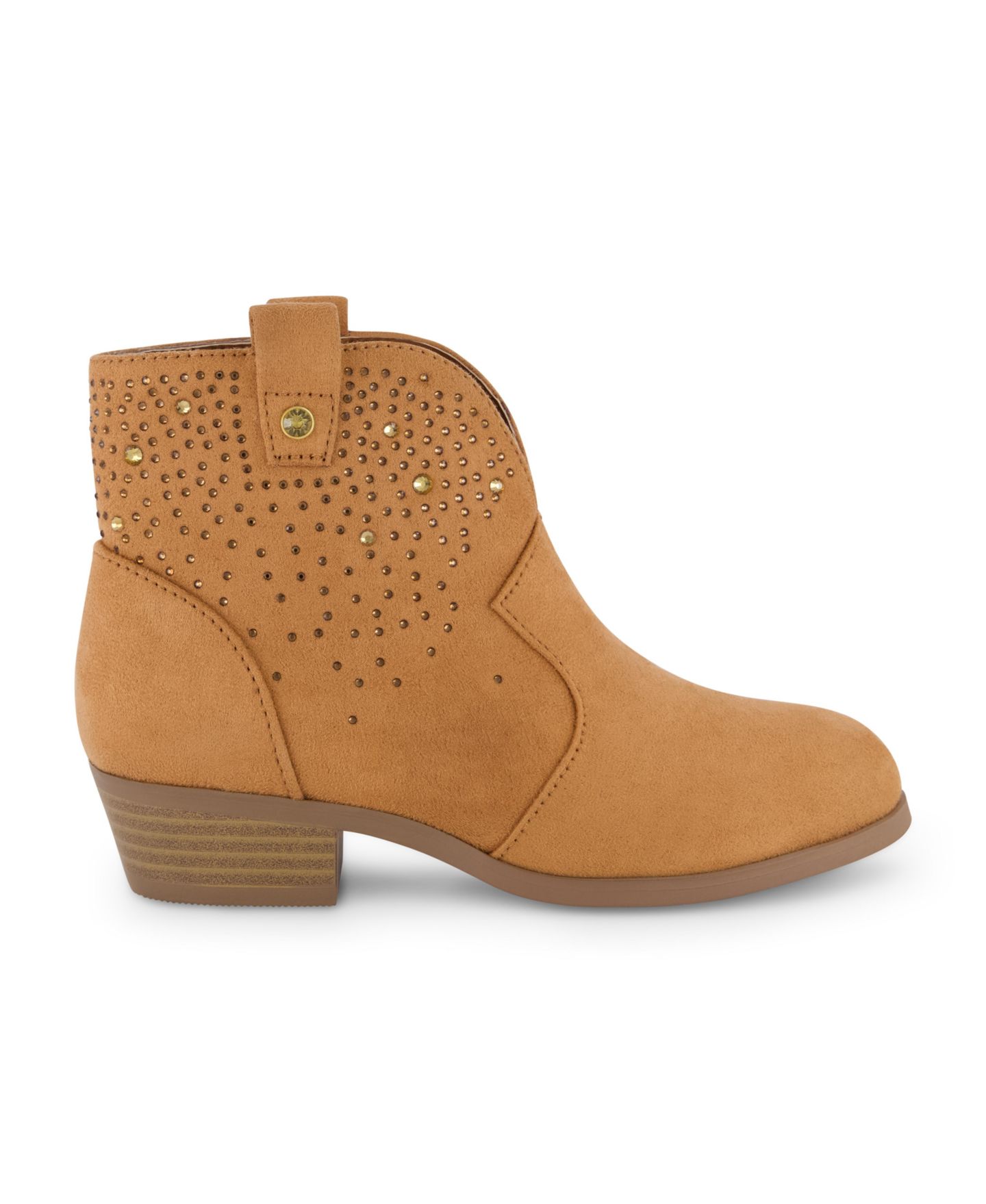 Ботинки Jessica Simpson Layla Ankle Booties для девочек, цвет: Коньячный — фото 2