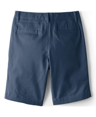 Little Girls School Uniform Stretch Stretch Chino Bermuda Shorts