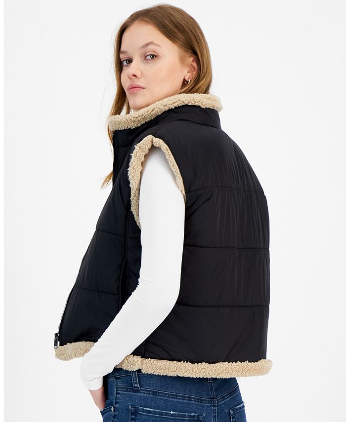 And Now This Women's Sherpa FleeceLined Vest Macy's