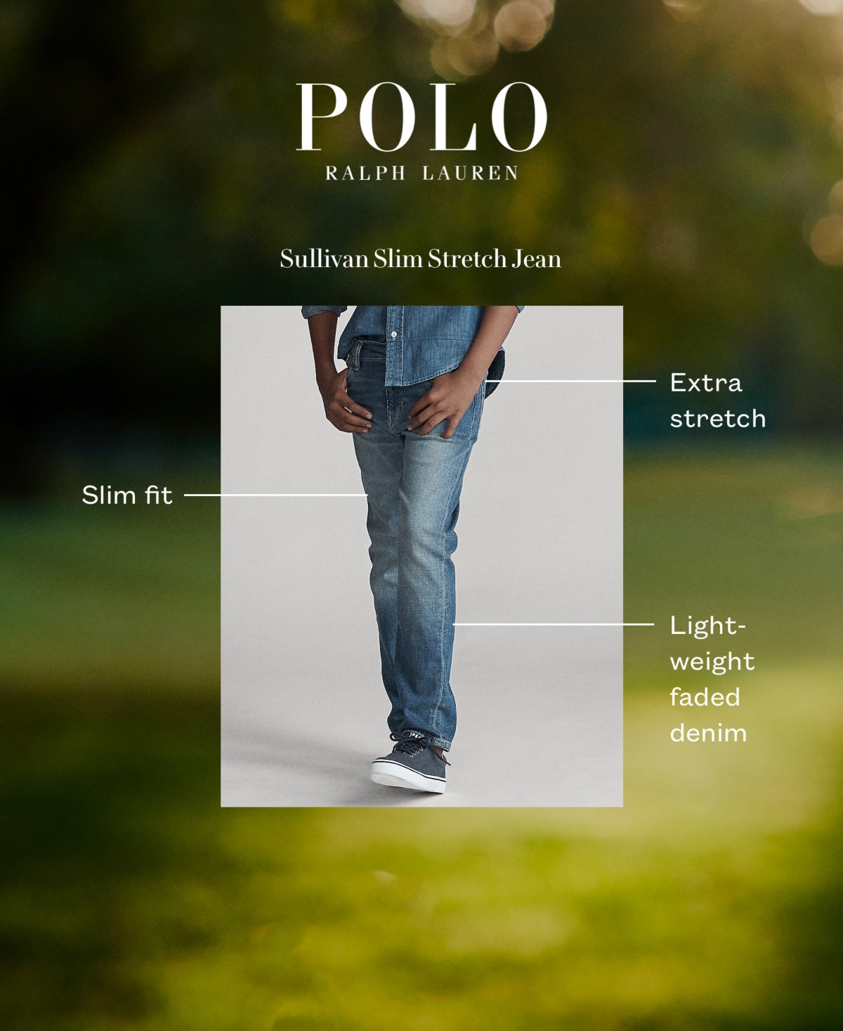 Shop Polo Ralph Lauren Big Boys Sullivan Slim Stretch Jeans In Woodhaven Wash