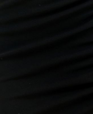 Juniors' Ruffled One-Shoulder Gown