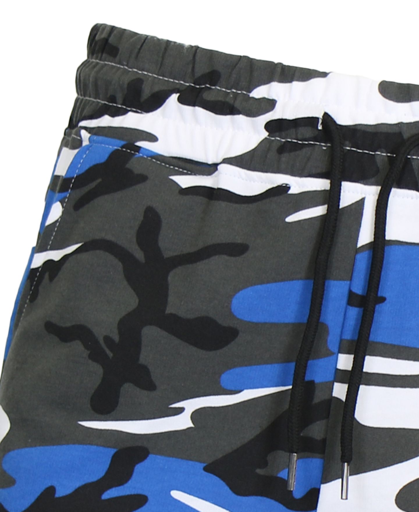 Мужские шорты Galaxy By Harvic Camo Printed French Terry Shorts, Pack of 3, цвет: Мятный камуфляжный красный камуфляжный королевский синий камуфляжный — фото 4
