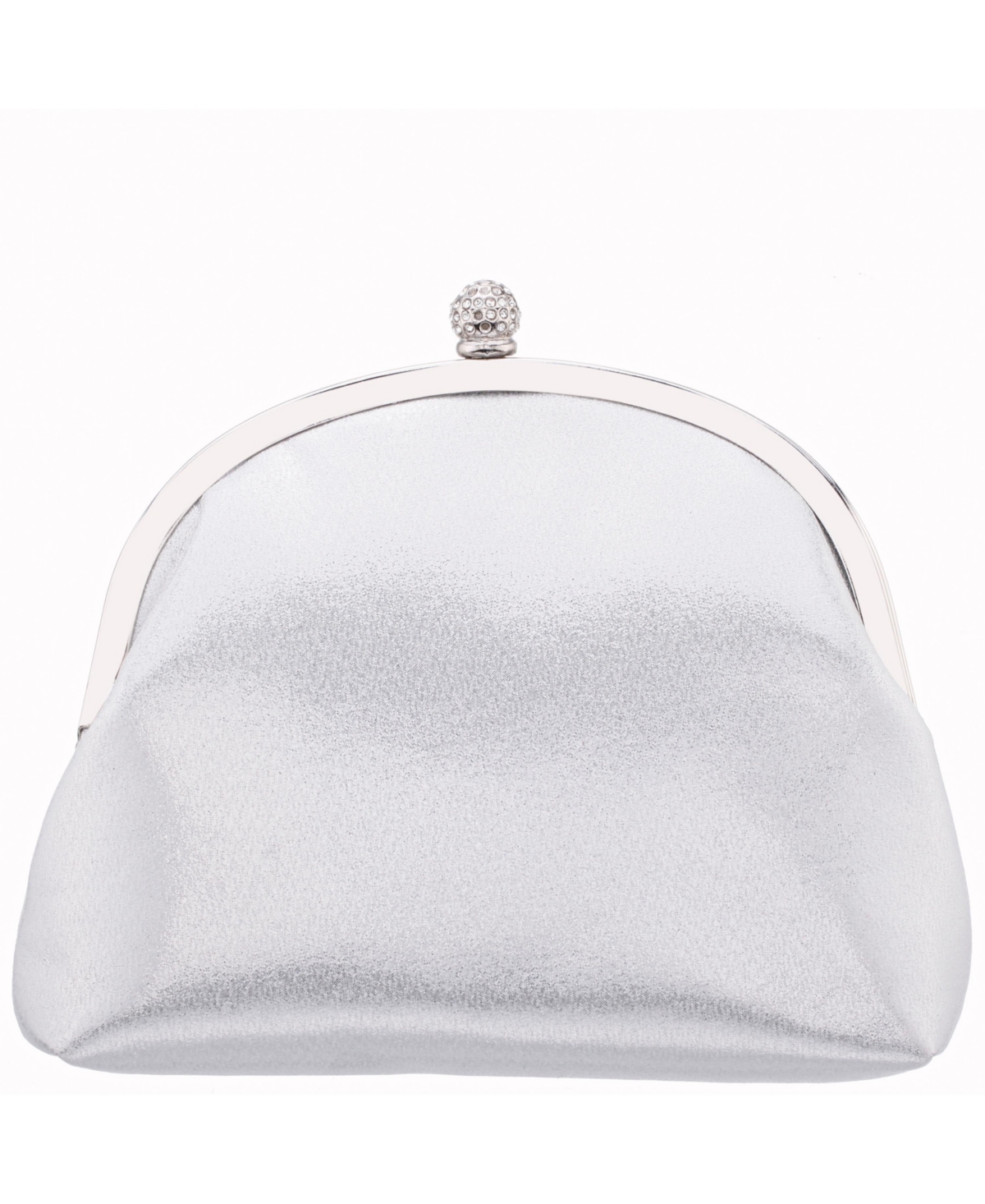 Nina Flower Embellished Frame Crossbody Clutch