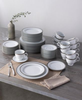 Charlotta 60 Piece Dinnerware Set, Service for 12