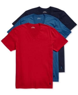 Polo Ralph Lauren - Men's 3-Pk. Classic Cotton V-Neck T-Shirts