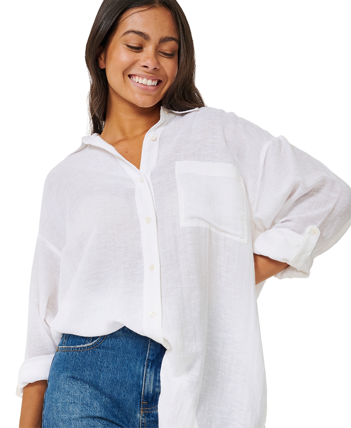 Rip Curl Premium Linen Long Sleeve Shirt