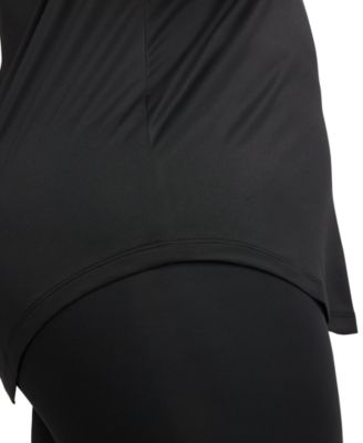 Plus Size Active Dri-FIT Women's Short-Sleeve Logo T-Shirt 