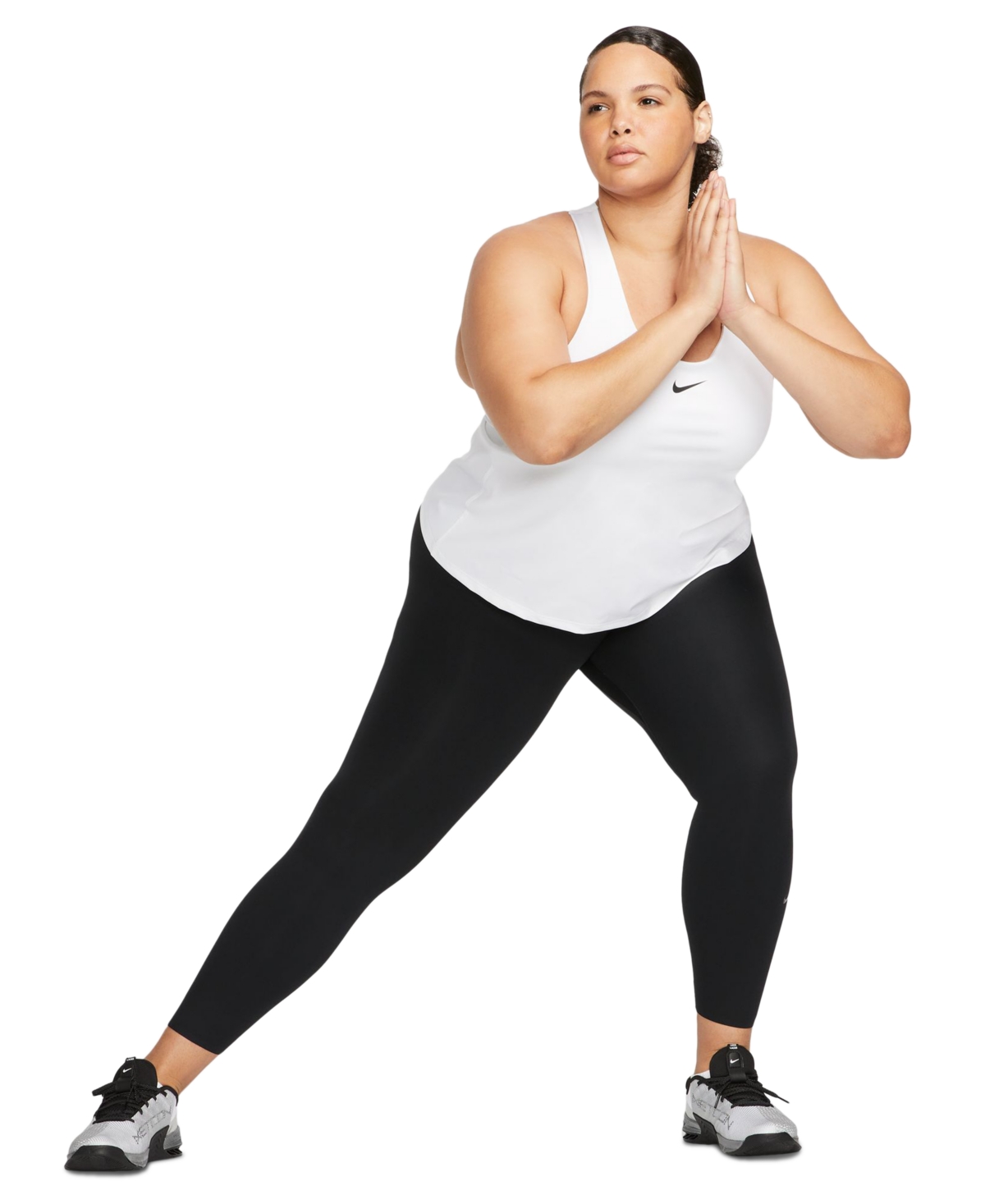 Nike Plus Size Active Medium-Support Padded Sports Bra Tank Top
