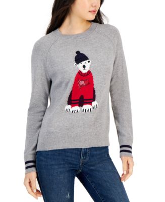 Tommy hilfiger teddy bear on sale jumper