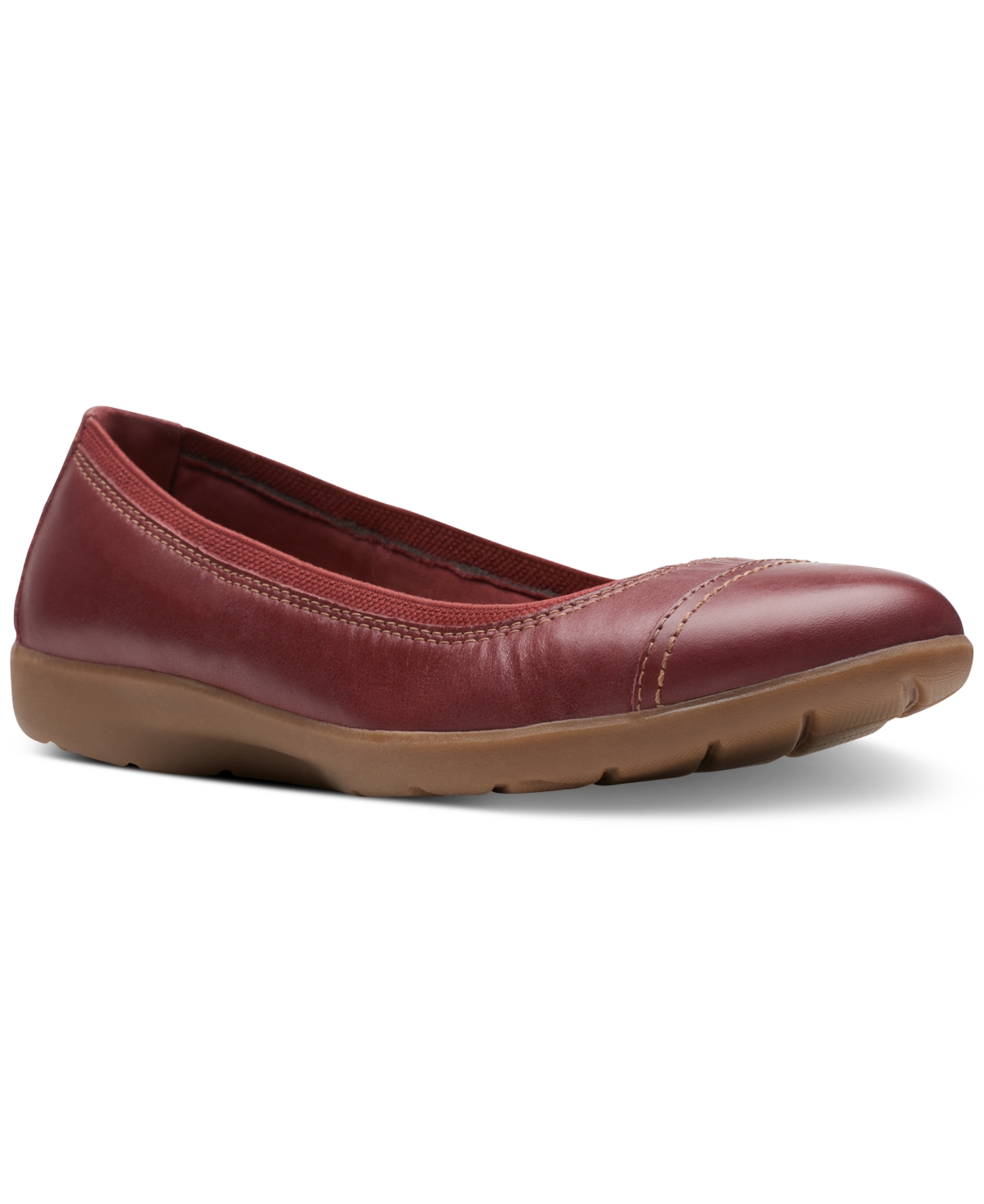 Clarks comfort flats deals