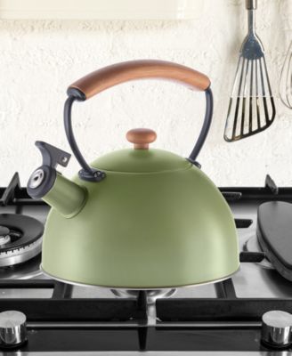 2.5 Litre Whistling Tea Kettle with Wood Handle