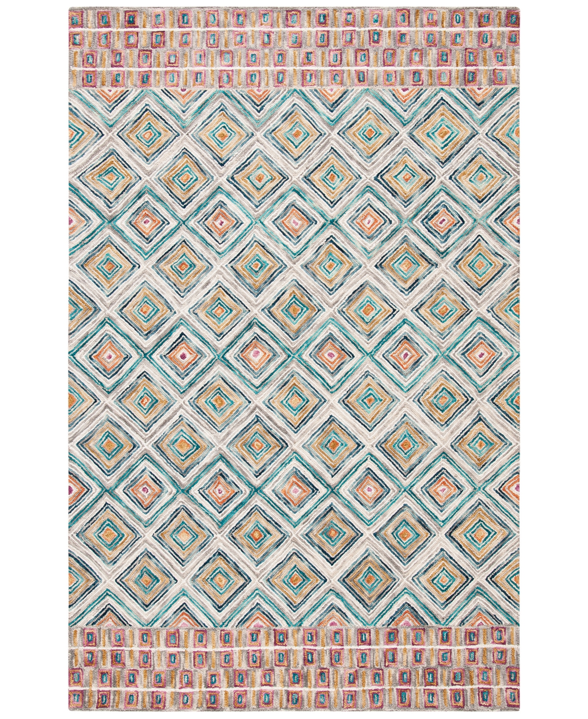 Safavieh Aurora APN812 6' x 9' Area Rug - Green, Red