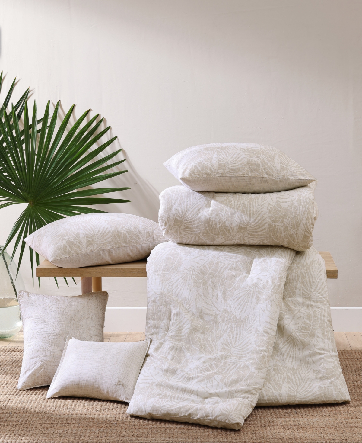 Tommy Bahama Home Costa Blanca Cotton Reversible 5 Piece Comforter Set,