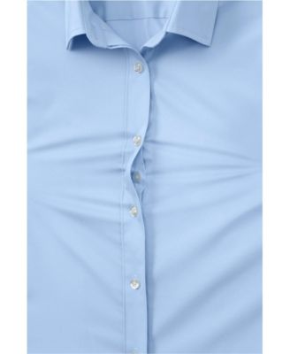 Women's No Gape Short Sleeve Stretch Shirt