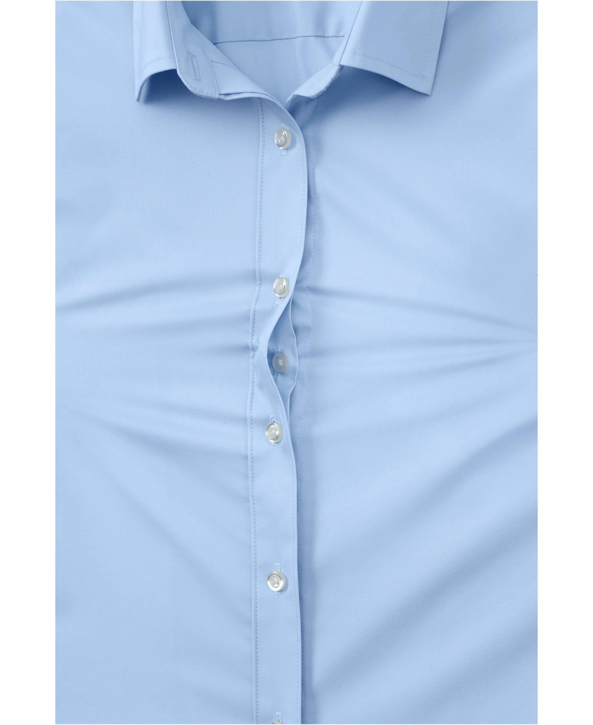 Lands' End Women's School Uniform No Gape Short Sleeve Stretch Shirt