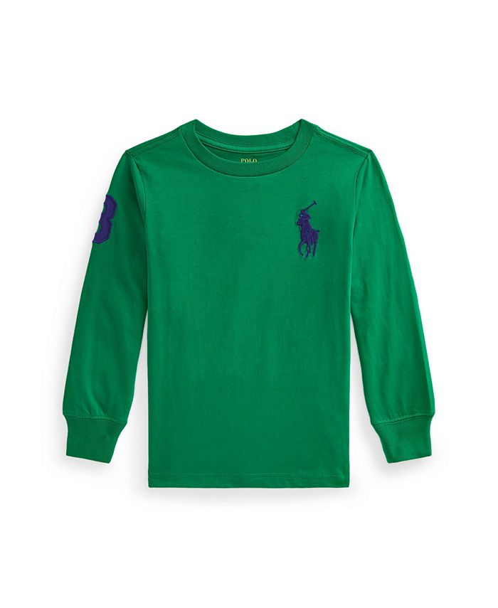 Polo Ralph Lauren Toddler and Little Boys Big Pony T-shirt - Macy's