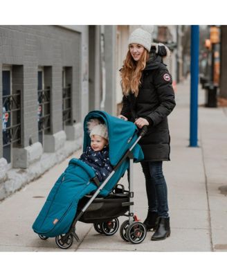 thumbnail image 2 of Diono All Weather Stroller Footmuff, Universal Fit From Baby To Toddler With Cozy Super Soft Padding, Weatherproof, Water Resistant Lining, Black 2 of 14