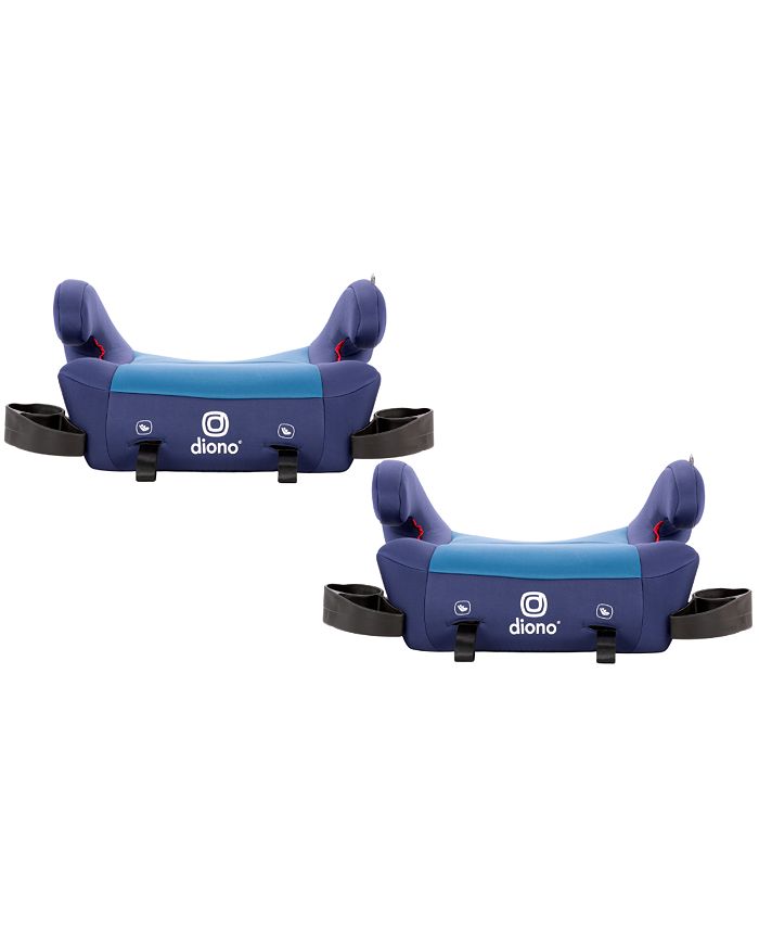 Diono Toddler Solana 2 with Latch Pack of 2 Backless Booster Car Seats - ‼️Purple and Pink‼️- ONE SIZE