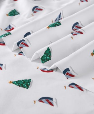 CLOSEOUT! Printed Flannel 4-Pc. Sheet Set, Queen