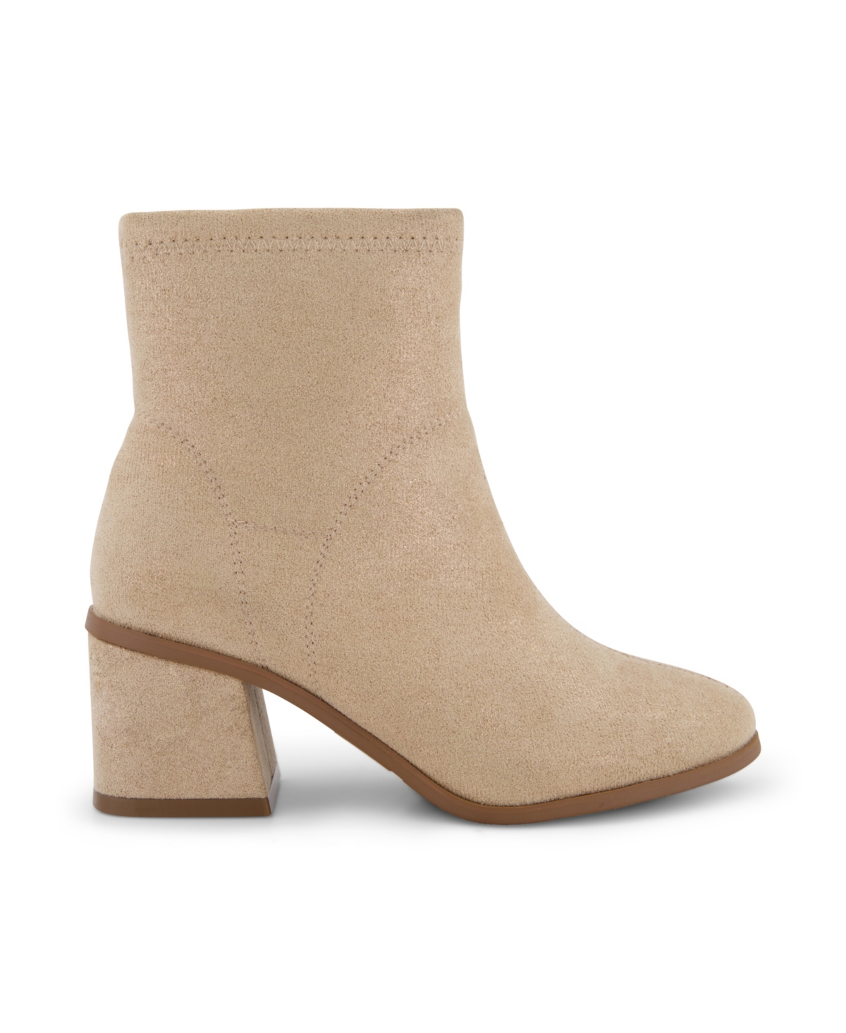 Marc Fisher Big and Little Girls Anya Stretch Size Zipper Ankle Boots