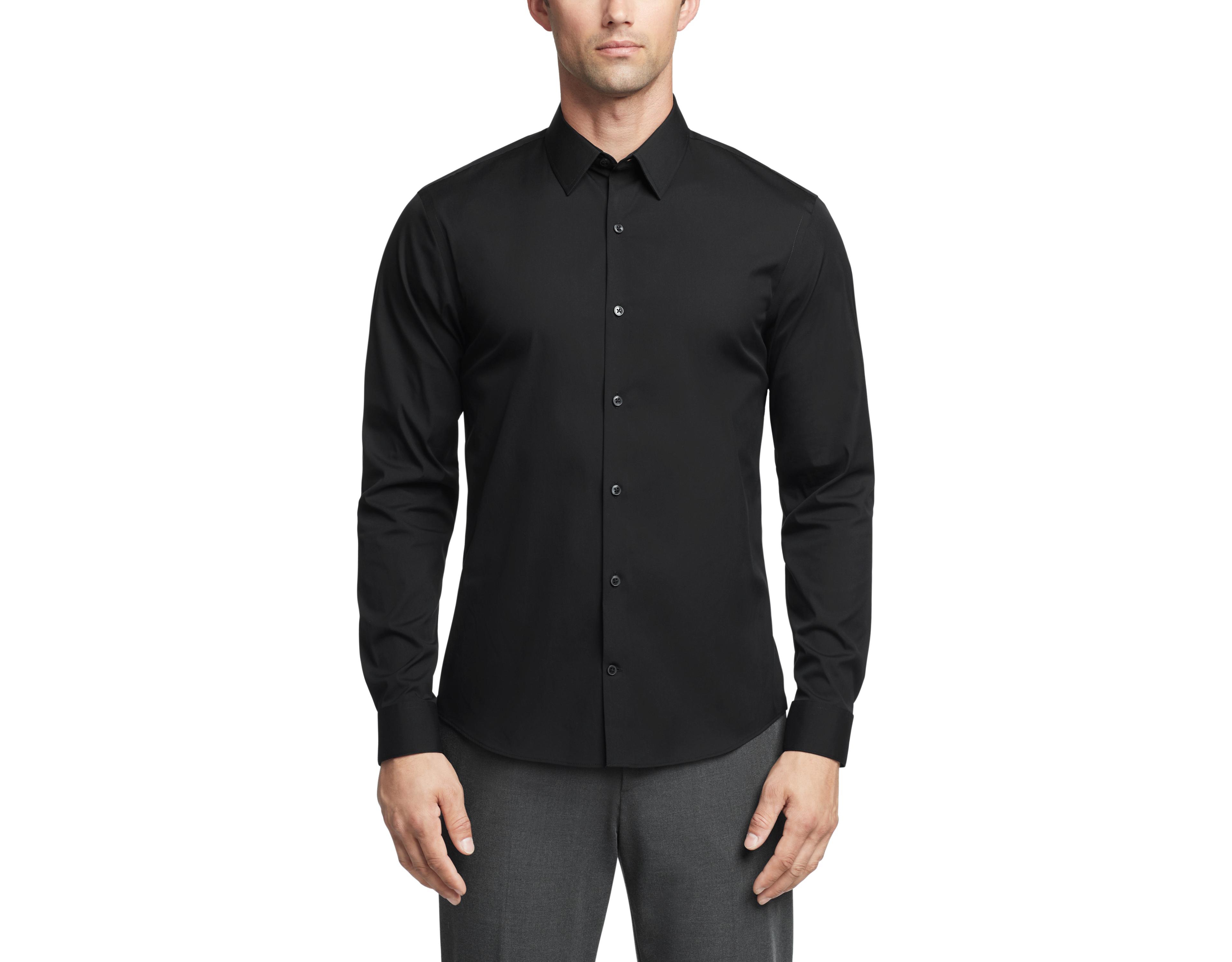 Calvin Klein Men's Ck X Extra-Slim Stretch Dress Shirt