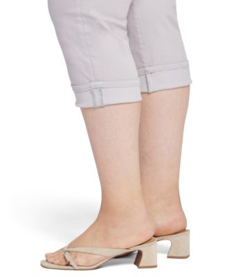 Plus Size Marilyn Straight Crop Cuff Jeans