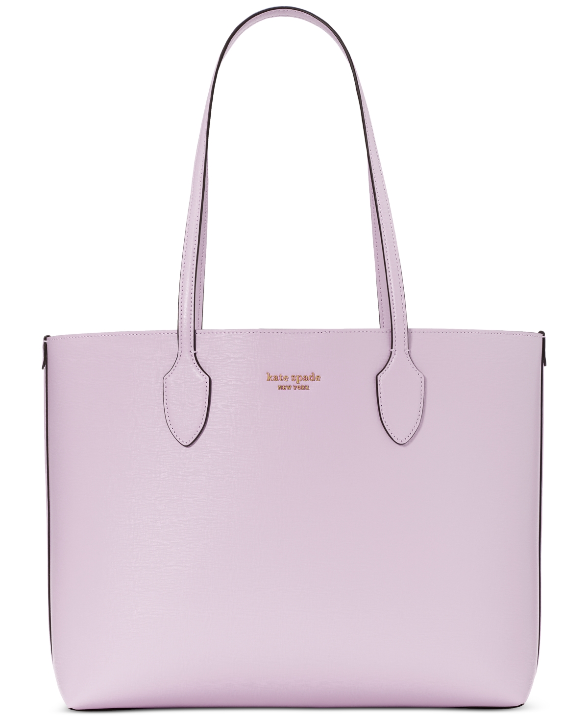 Bleecker Saffiano Leather Large Tote - Violet Mist
