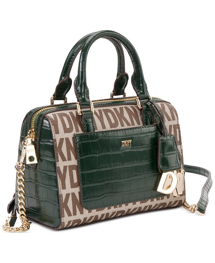 DKNY Paige Mini Monogram Duffle Bag Macy's