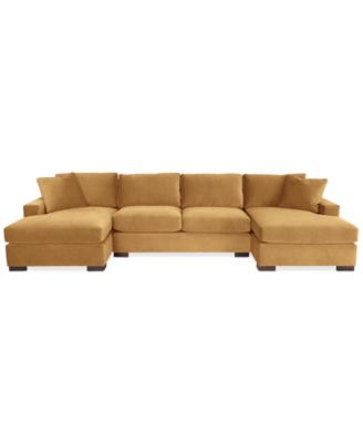 CLOSEOUT! Marristin 146" 3-Pc. Fabric Double Chaise Sectional, Created for Macy's