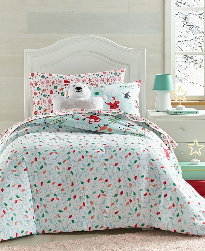 Macy's Charter Club Kids Arctic Holiday 3Pc. Comforter Set, Full/Queen