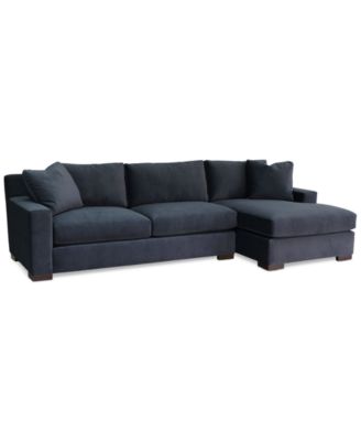 CLOSEOUT! Marristin 121" 2-Pc. Fabric Chaise Sectional, Created for Macy's