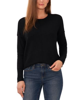 Vince Camuto - Cozy Long Sleeve Extend Shoulder Sweater