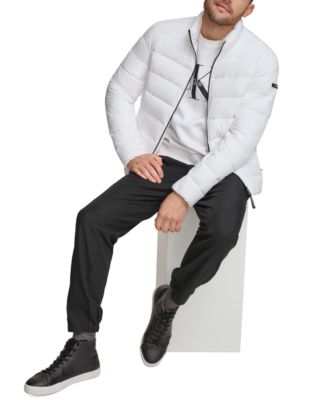 Men's Quilted Infinite Stretch Water-Resistant Puffer Jacket