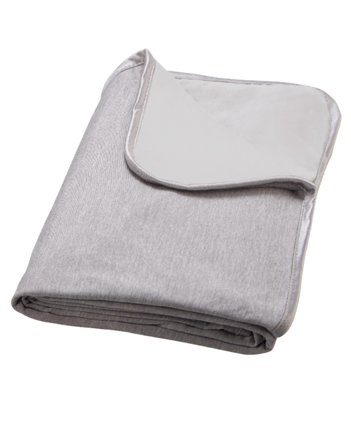 Millihome Premium Soft Cooling Throw Blanket, 59" X 79" In Gray