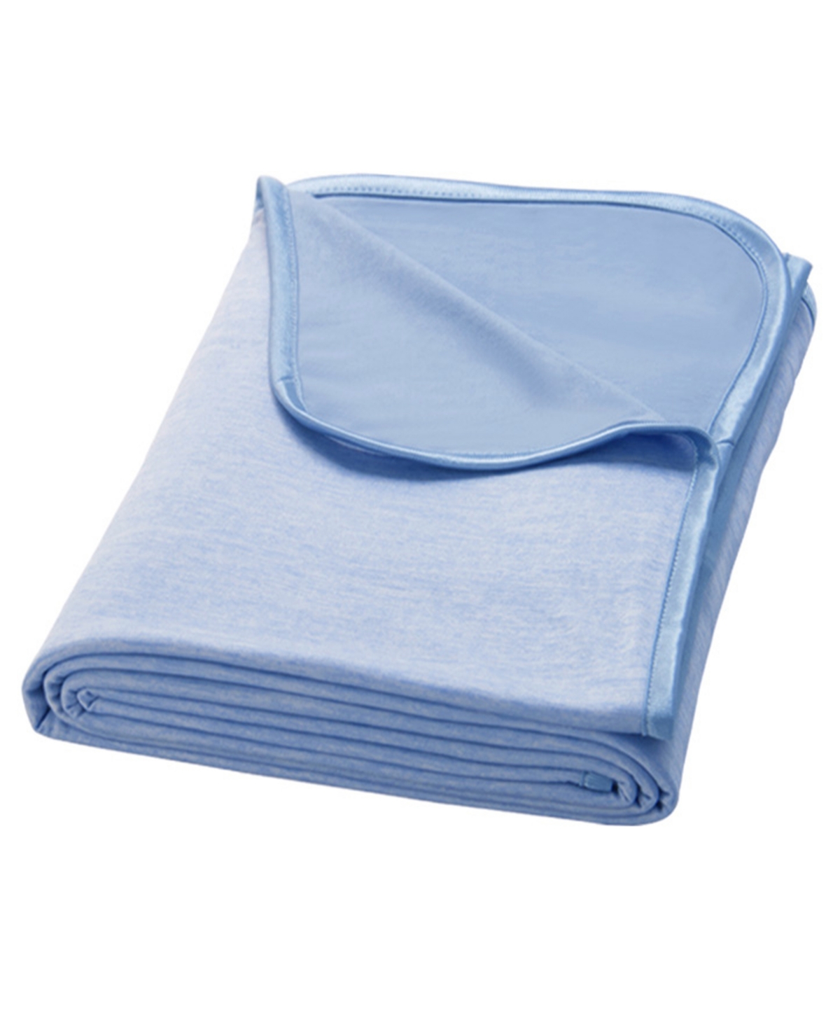 Millihome Premium Soft Cooling Throw Blanket, 59" X 79" In Blue