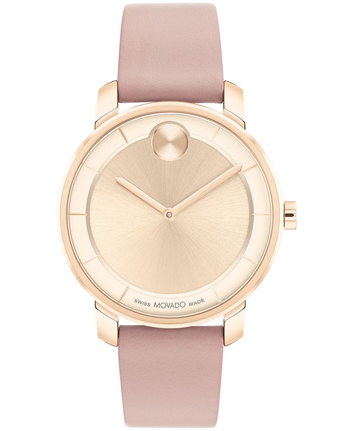 Movado pink hotsell