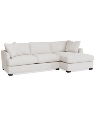 CLOSEOUT! Nightford 111" 2-Pc. Fabric Chaise Sectional, Created for Macy's
