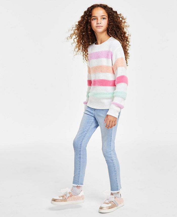 Epic Threads Toddler, Little & Big Girls Striped Sweater & Big Girl ...