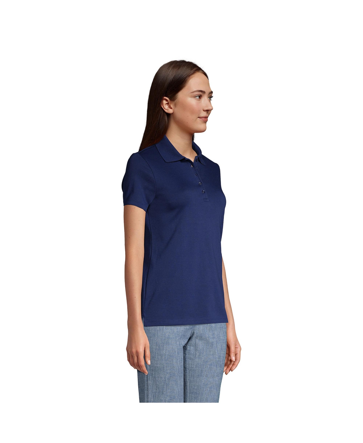 Lands' End Women's Supima Cotton Polo Shirt