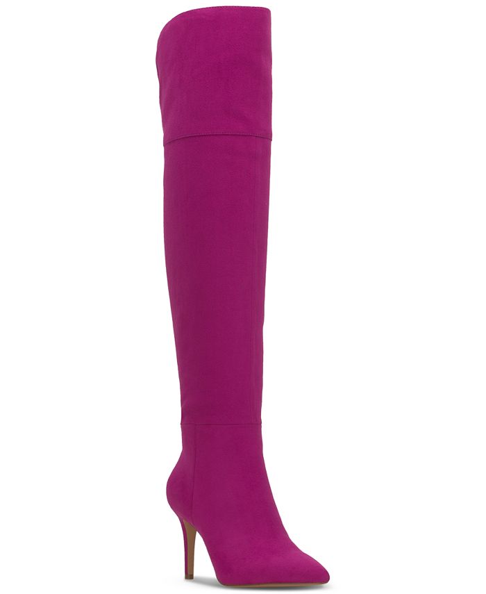Jessica Simpson Women's Adysen Pointed-Toe Over-The-Knee Boots - Macy's