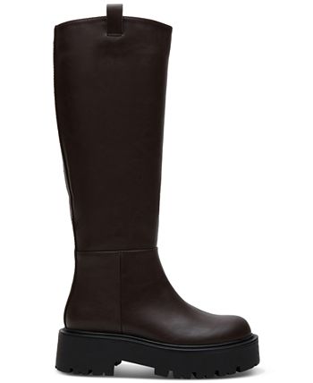 Madden Girl Crow Lug Sole Knee High Boots Macy s