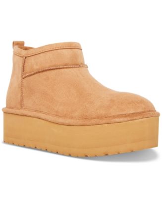 Madden Girl Embracce Cozy Mini Platform Booties Macy s